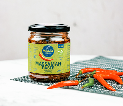 Our delicious Massaman curry paste